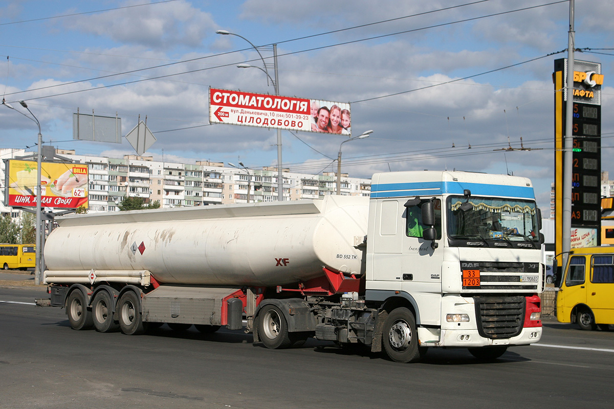 Киев, № АІ 1908 ЕО — DAF XF105 FT