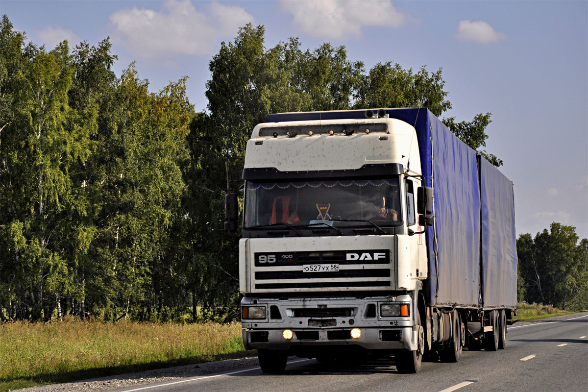 Пензенская область, № О 527 УХ 58 — DAF 95 FAR