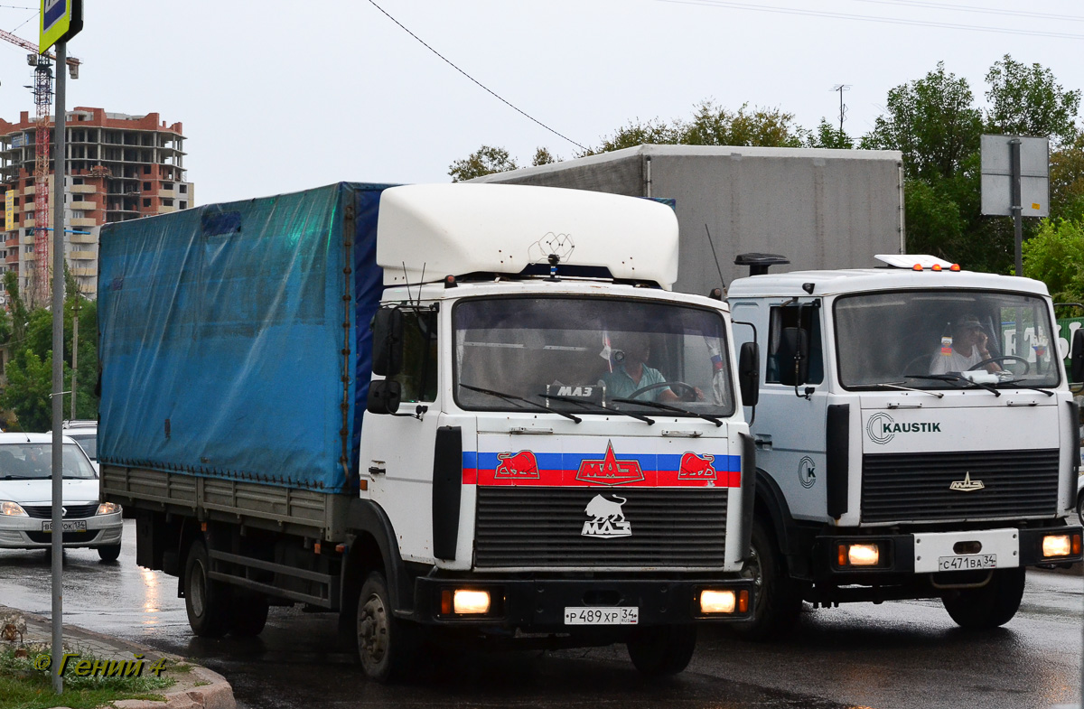 Волгоградская область, № Р 489 ХР 34 — МАЗ-437041 "Зубрёнок"