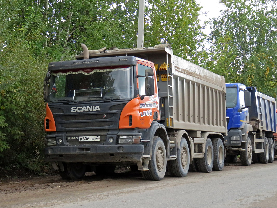 Кировская область, № К 606 ЕХ 43 — Scania ('2011) P440