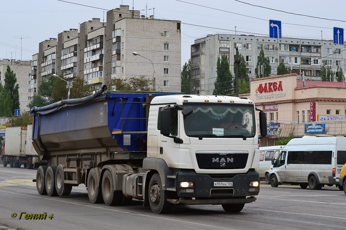 Волгоградская область, № А 959 АК 134 — MAN TGS ('2007) 33.440