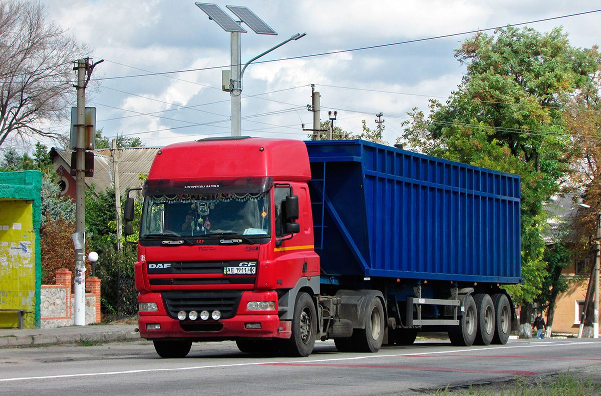 Днепропетровская область, № АЕ 1911 НК — DAF CF85 FT