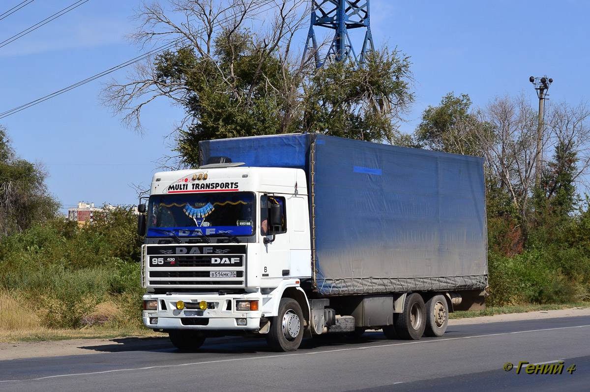 Астраханская область, № В 514 МК 30 — DAF 95 FAR