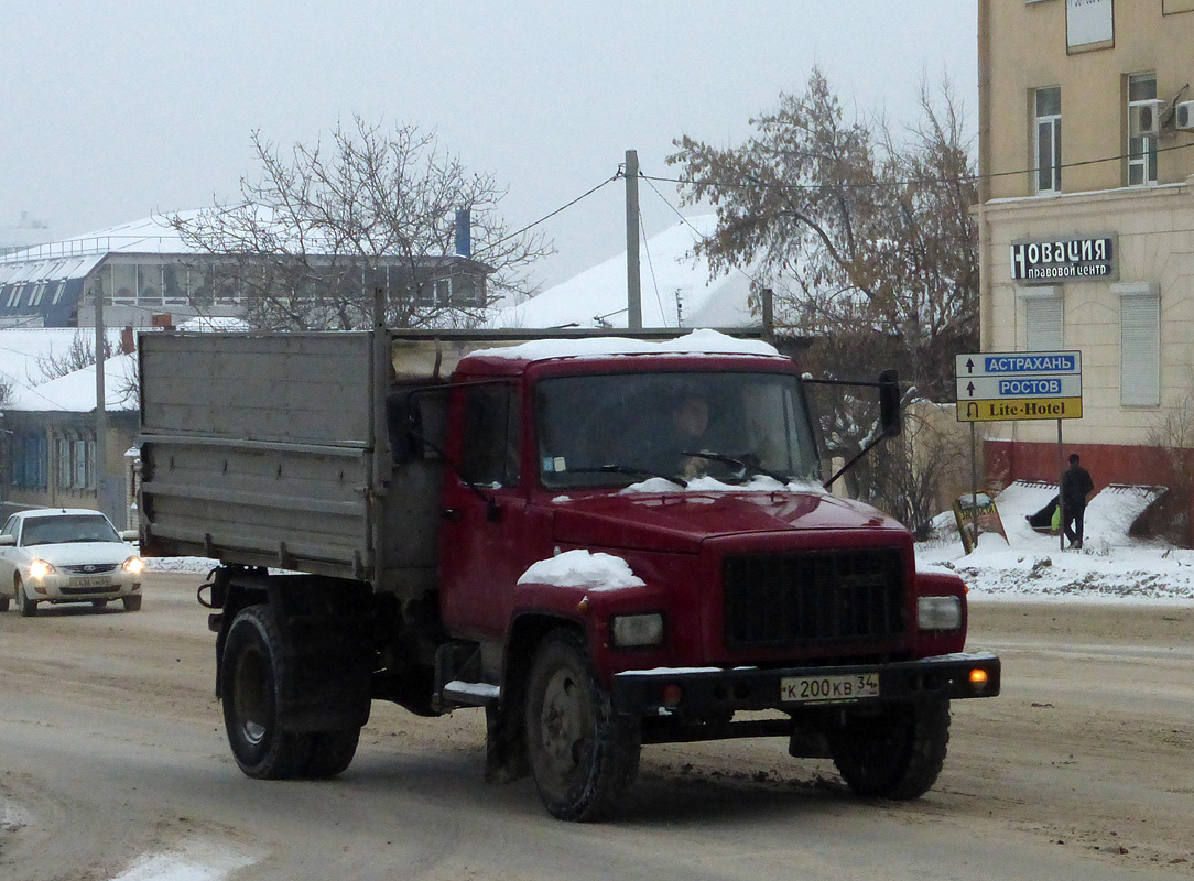 Волгоградская область, № К 200 КВ 34 — ГАЗ-3307