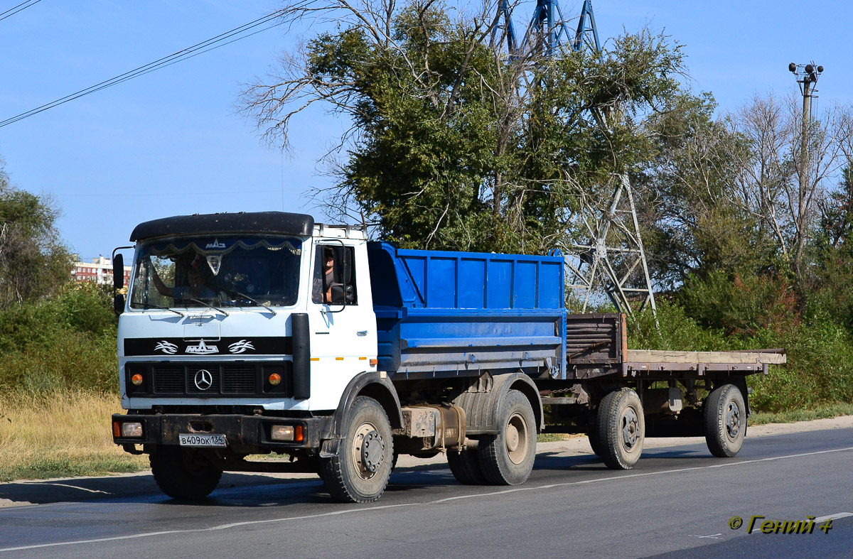 Волгоградская область, № В 409 ОК 134 — МАЗ-555106