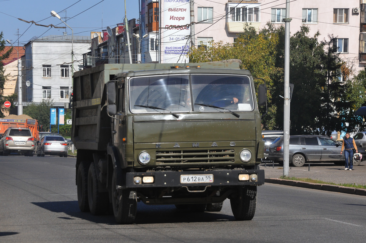 Омская область, № Р 612 ВА 55 — КамАЗ-5410