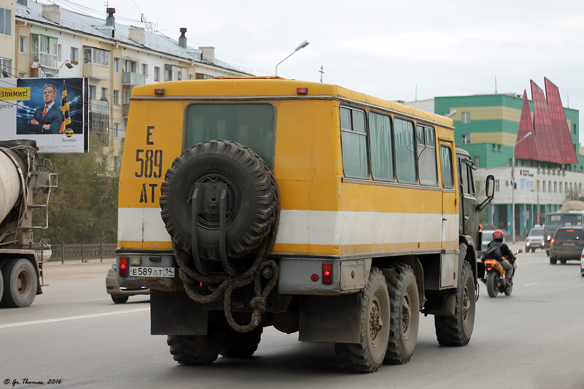 Саха (Якутия), № Е 589 АТ 14 — КамАЗ-43101