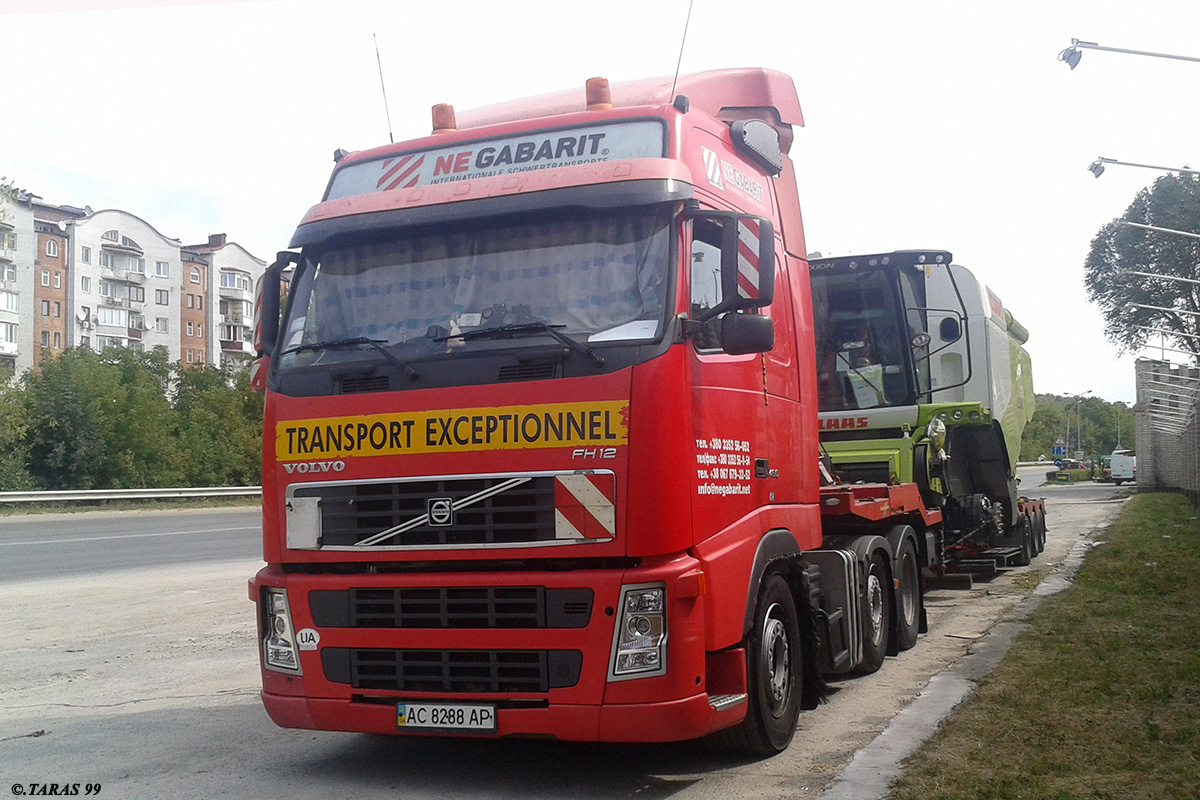 Волынская область, № АС 8288 АР — Volvo ('2002) FH-Series