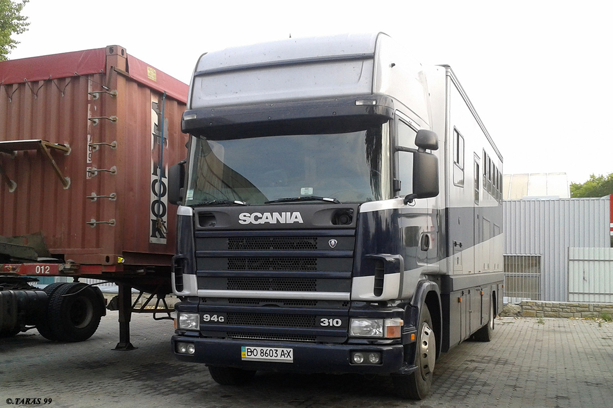 Тернопольская область, № ВО 8603 АХ — Scania ('1996) R94G