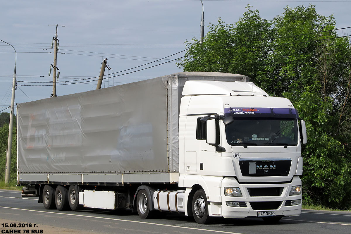 Брестская область, № АЕ 9033-1 — MAN TGX ('2007) 18.440