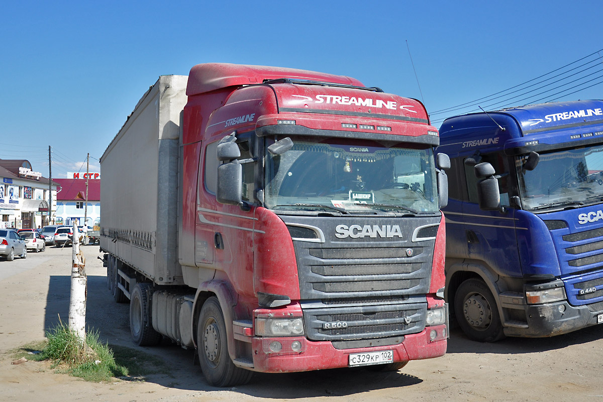 Башкортостан, № С 329 КР 102 — Scania ('2013) R500