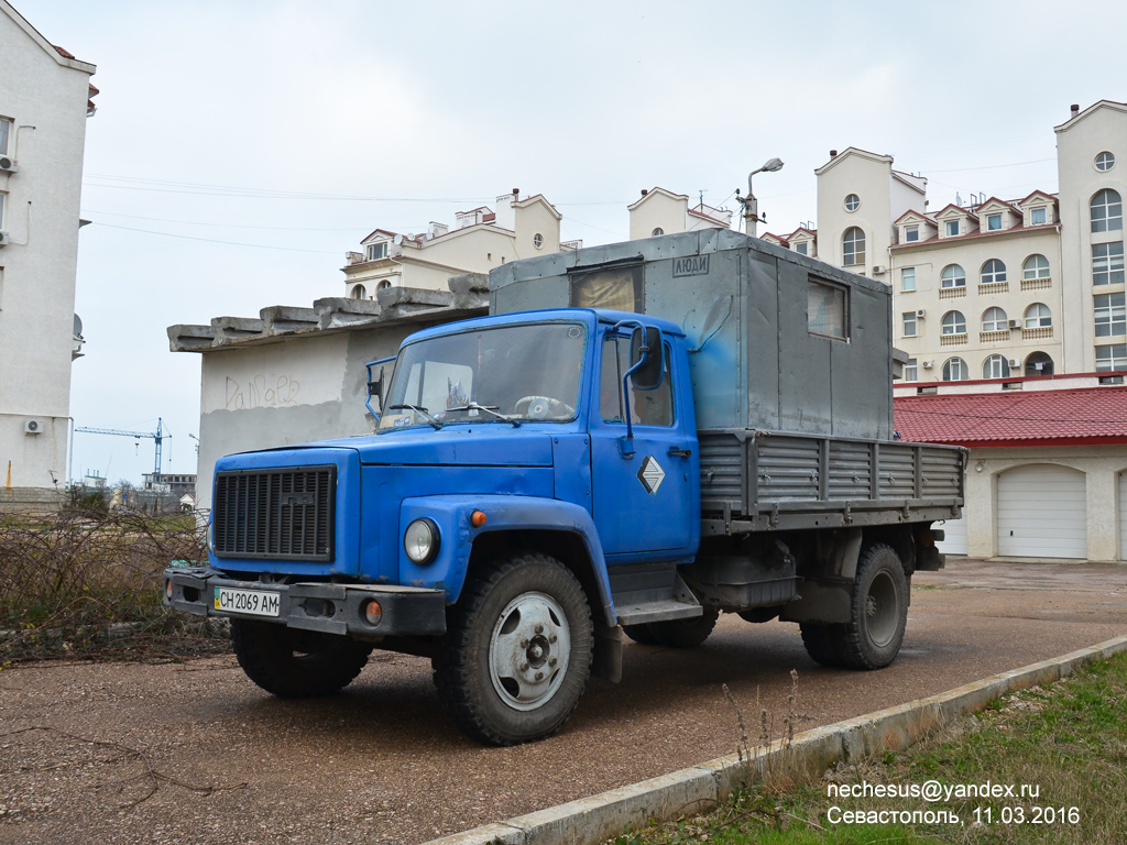 Севастополь, № СН 2069 АМ — ГАЗ-3307