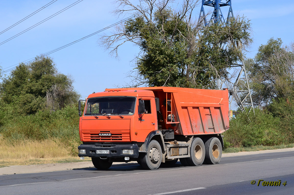 Волгоградская область, № А 190 ТУ 134 — КамАЗ-65115 [651150]