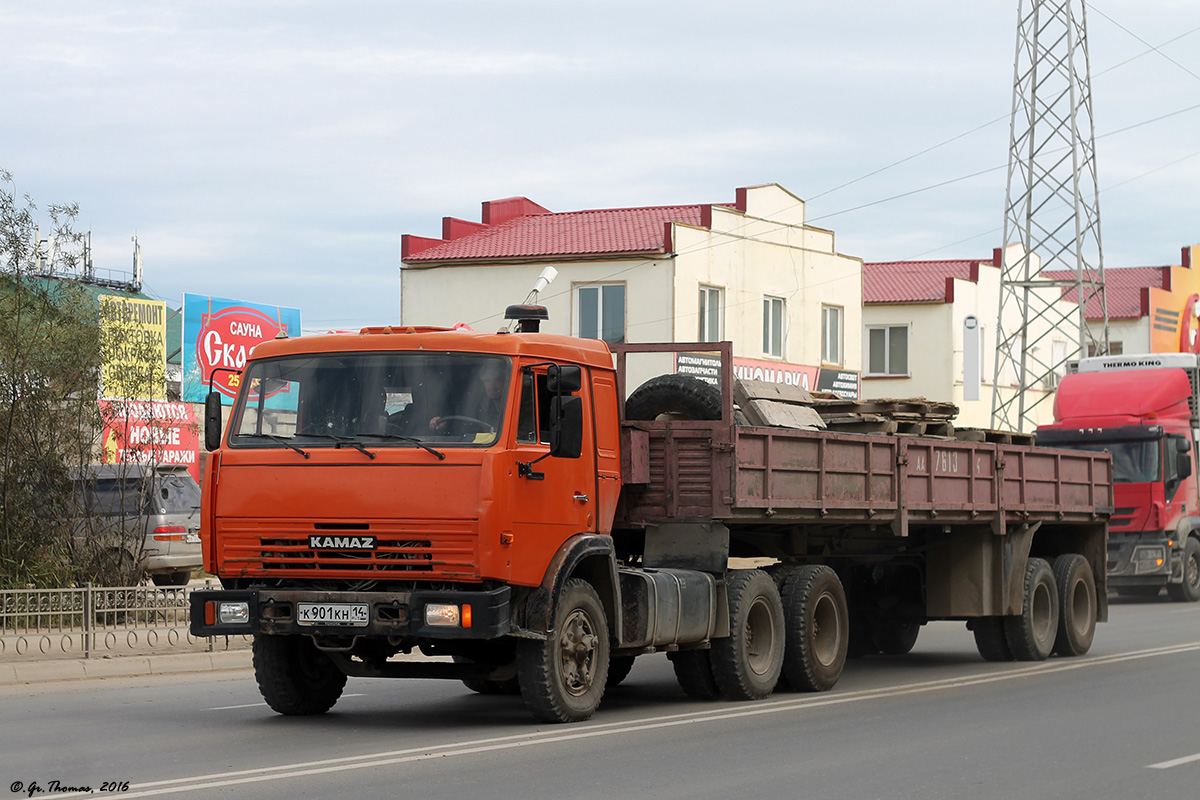 Саха (Якутия), № К 901 КН 14 — КамАЗ-5410