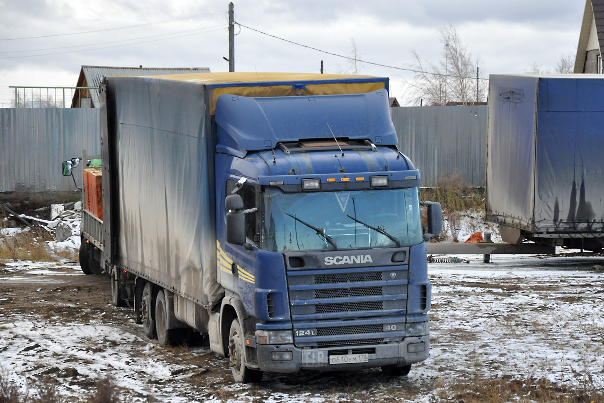 Санкт-Петербург, № О 610 УМ 178 — Scania ('1996) R124L