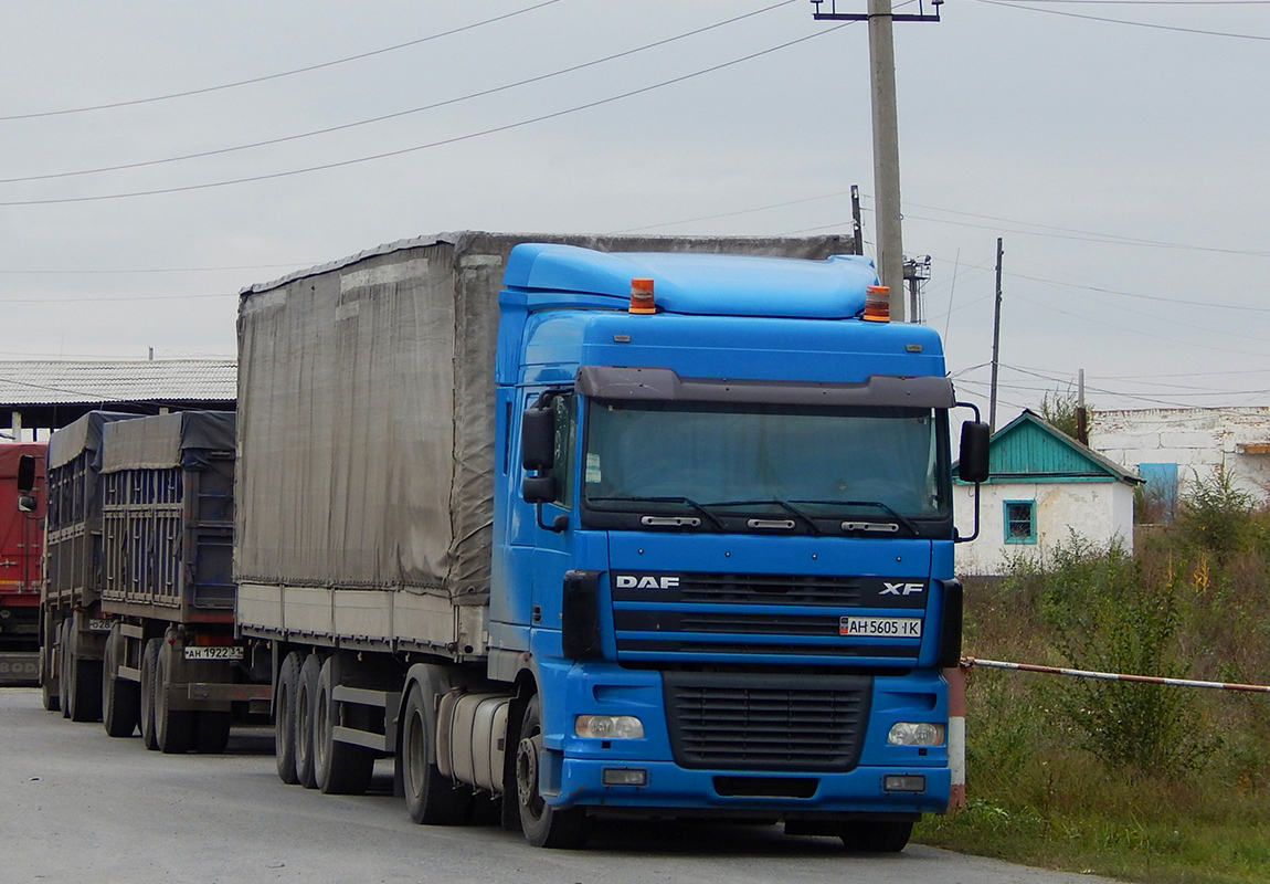 Донецкая область, № АН 5605 ІК — DAF XF95 FT