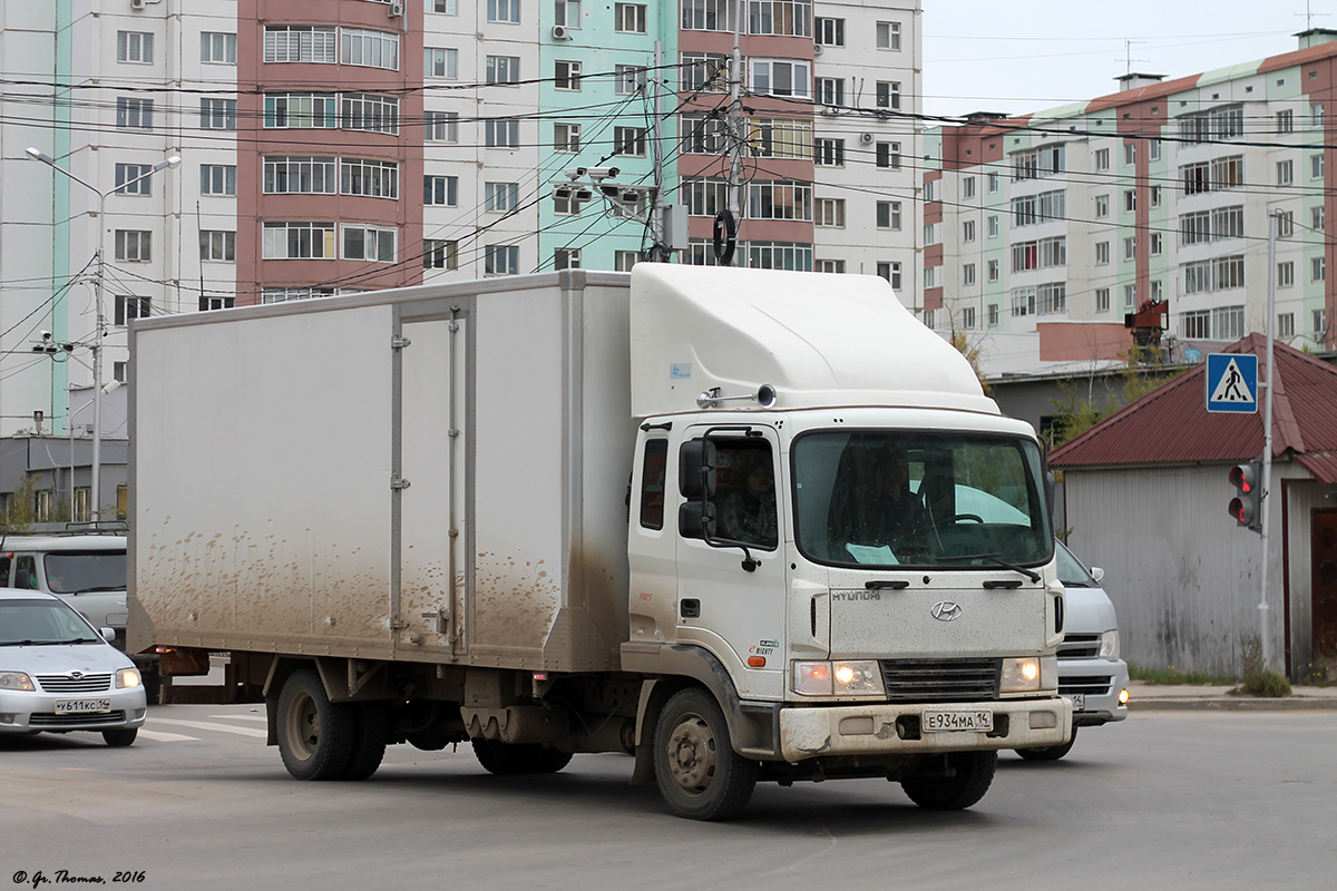 Саха (Якутия), № Е 934 МА 14 — Hyundai Mega Truck HD120