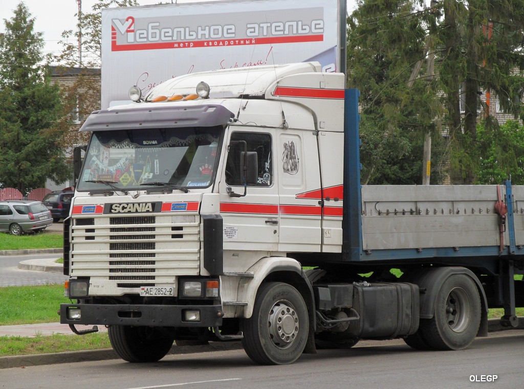 Витебская область, № АЕ 2852-2 — Scania (II) (общая модель)