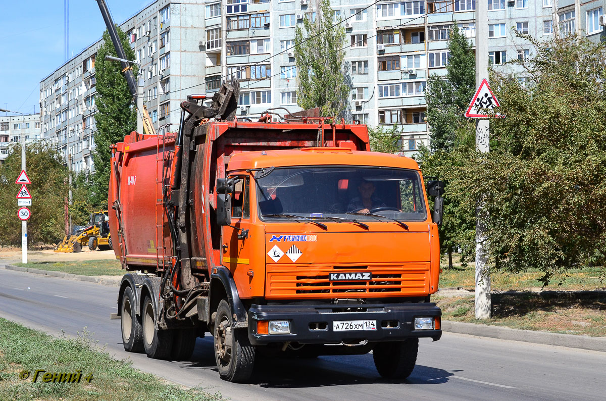 Волгоградская область, № А 726 ХМ 134 — КамАЗ-65115-62