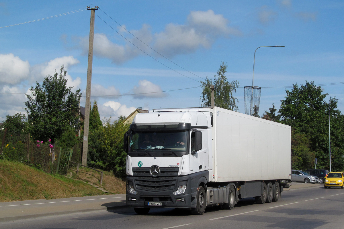 Литва, № HUR 471 — Mercedes-Benz Actros ('2011)