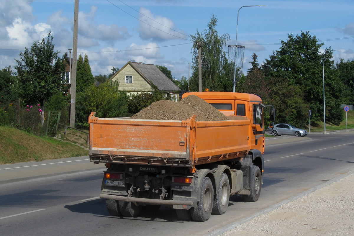 Литва, № HBR 160 — MAN TGA 26.430