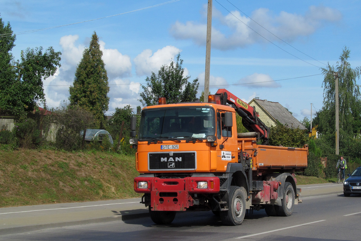 Литва, № GTE 925 — MAN F2000 18.xxx (общая)