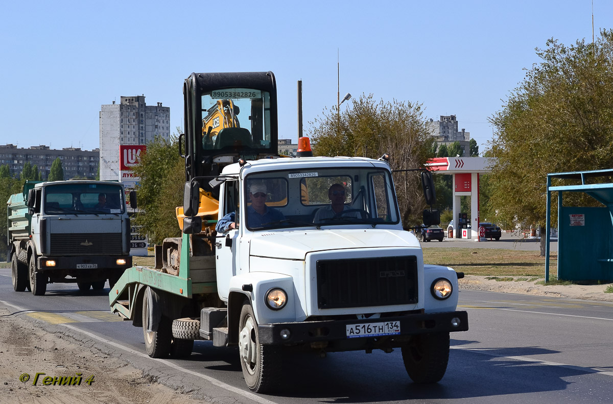 Волгоградская область, № А 516 ТН 134 — ГАЗ-33098