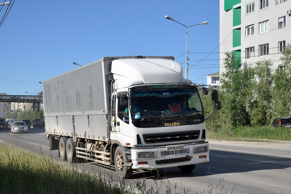 Хабаровский край, № А 416 УР 27 — Isuzu Giga CYZ