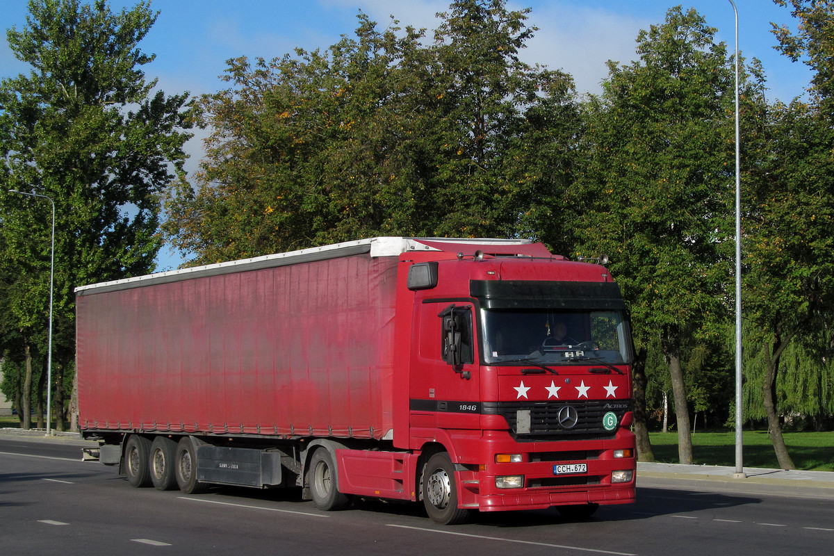 Литва, № CCH 672 — Mercedes-Benz Actros ('1997) 1846