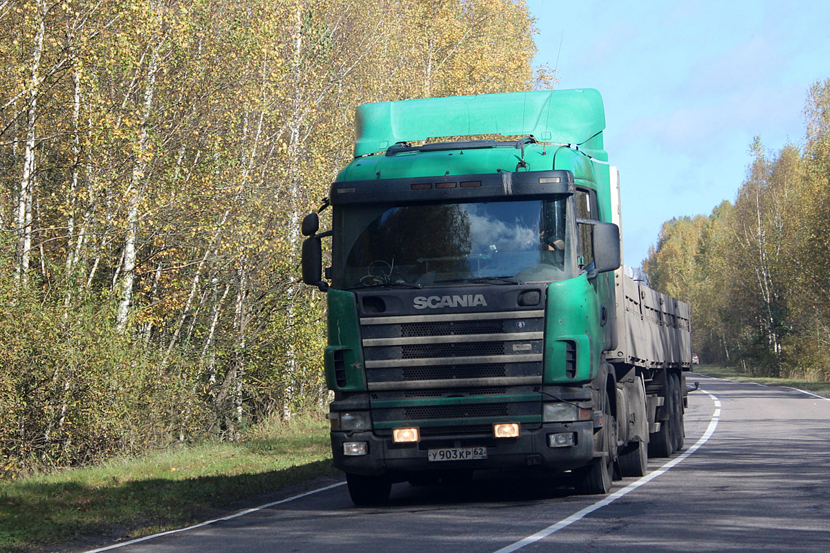 Рязанская область, № У 903 КР 62 — Scania ('1996) R144G