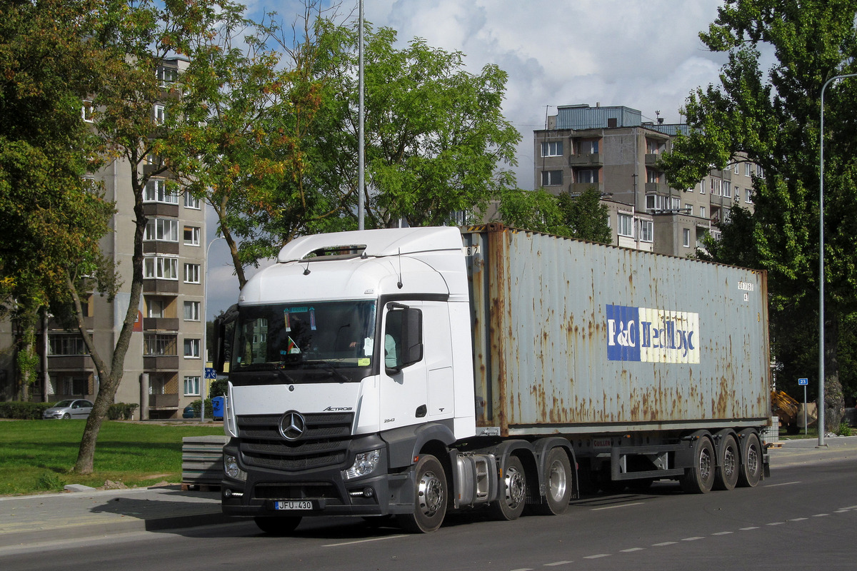 Литва, № JFU 430 — Mercedes-Benz Actros ('2011)