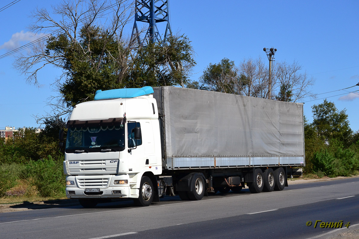 Волгоградская область, № Р 385 КО 34 — DAF CF85 FT