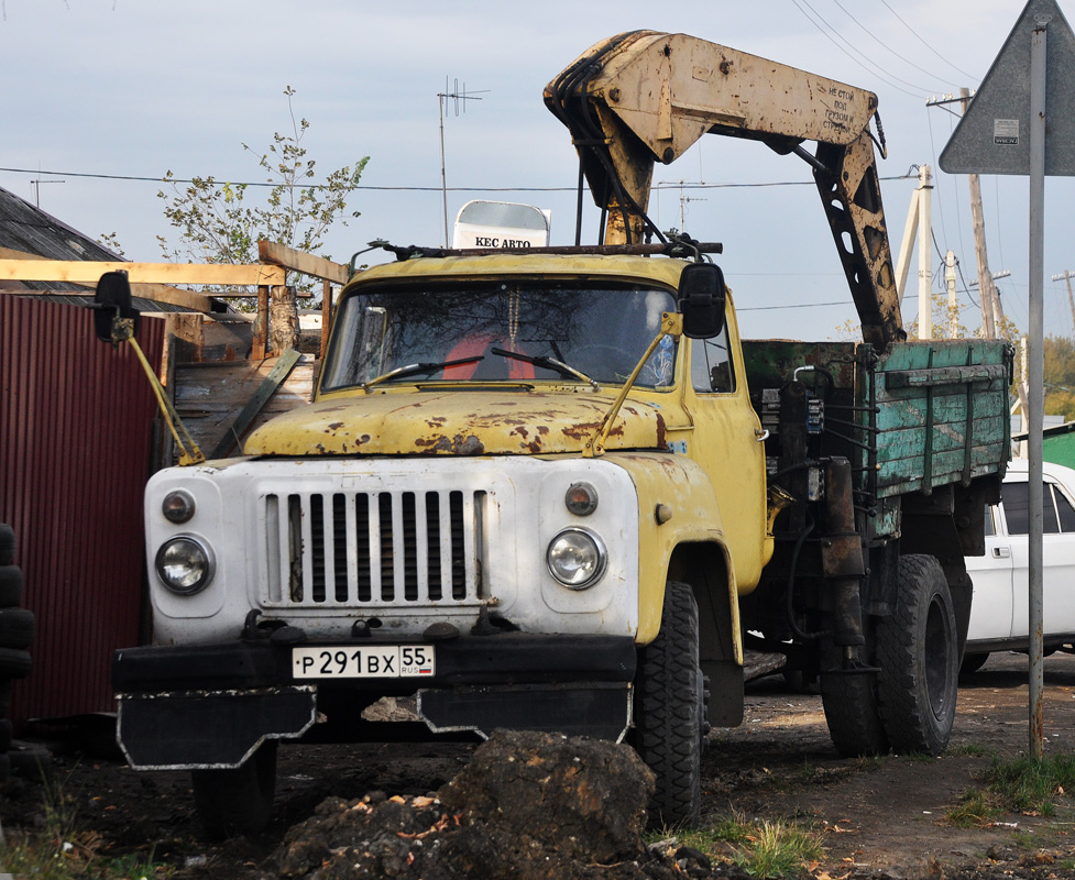 Омская область, № Р 291 ВХ 55 — ГАЗ-52-04