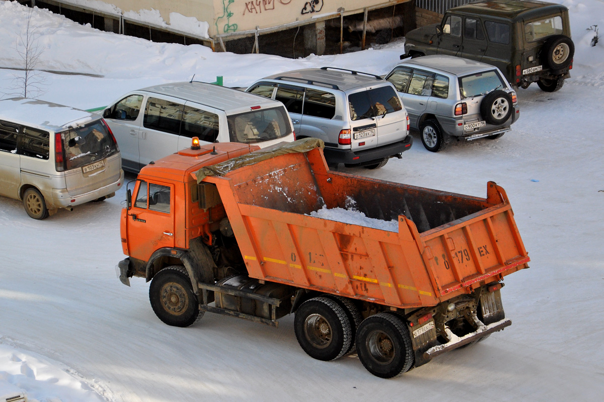 Саха (Якутия), № О 179 ЕХ 14 — КамАЗ-65115 (общая модель)