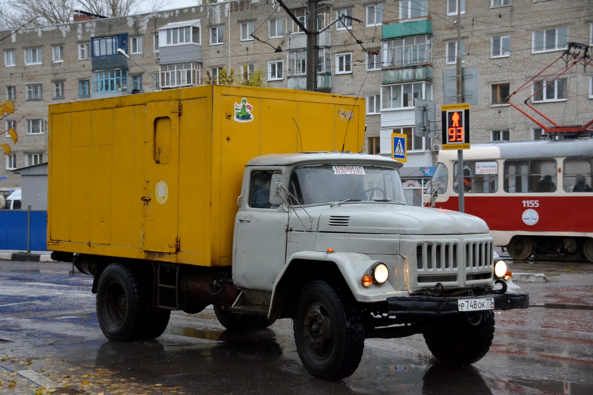 Ульяновская область, № Р 748 ОК 73 — ЗИЛ-431412