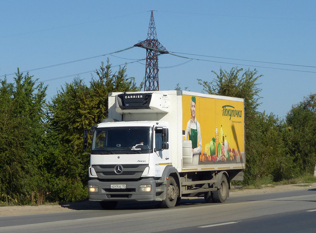 Волгоградская область, № А 249 ОЕ 134 — Mercedes-Benz Axor 1823