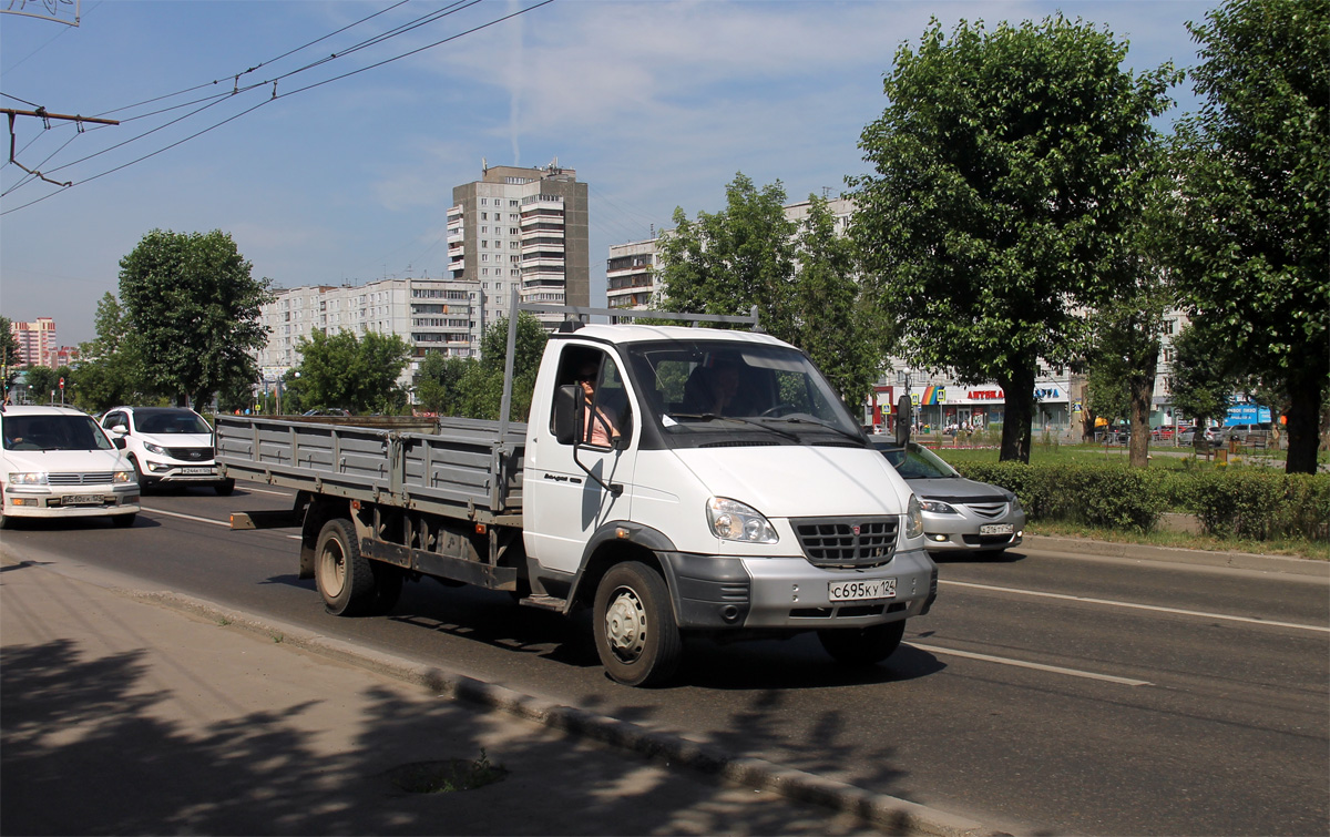 Красноярский край, № С 695 КУ 124 — ГАЗ-331061 "Валдай"