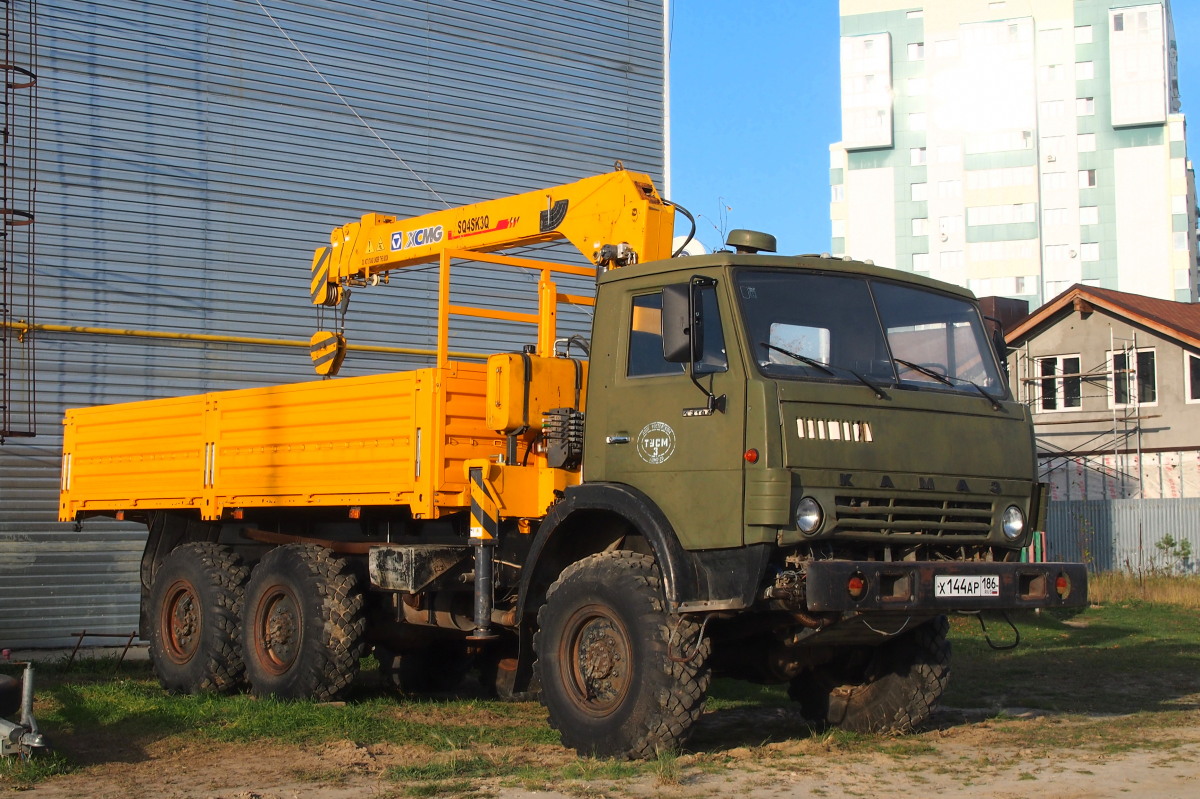 Ханты-Мансийский автоном.округ, № Х 144 АР 186 — КамАЗ-43101