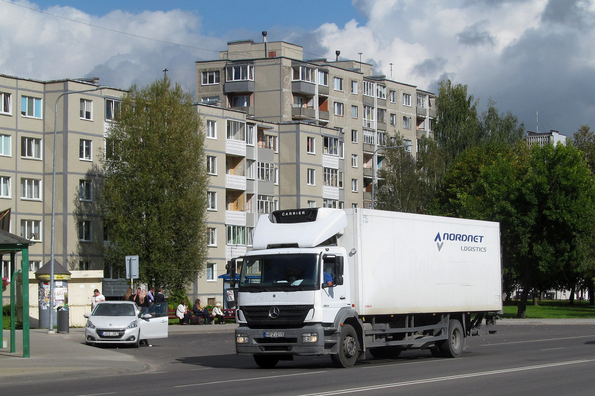 Литва, № HPZ 215 — Mercedes-Benz Axor 1824