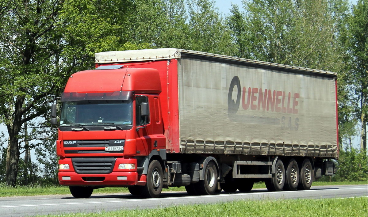 Витебская область, № АІ 6773-2 — DAF CF85 FT