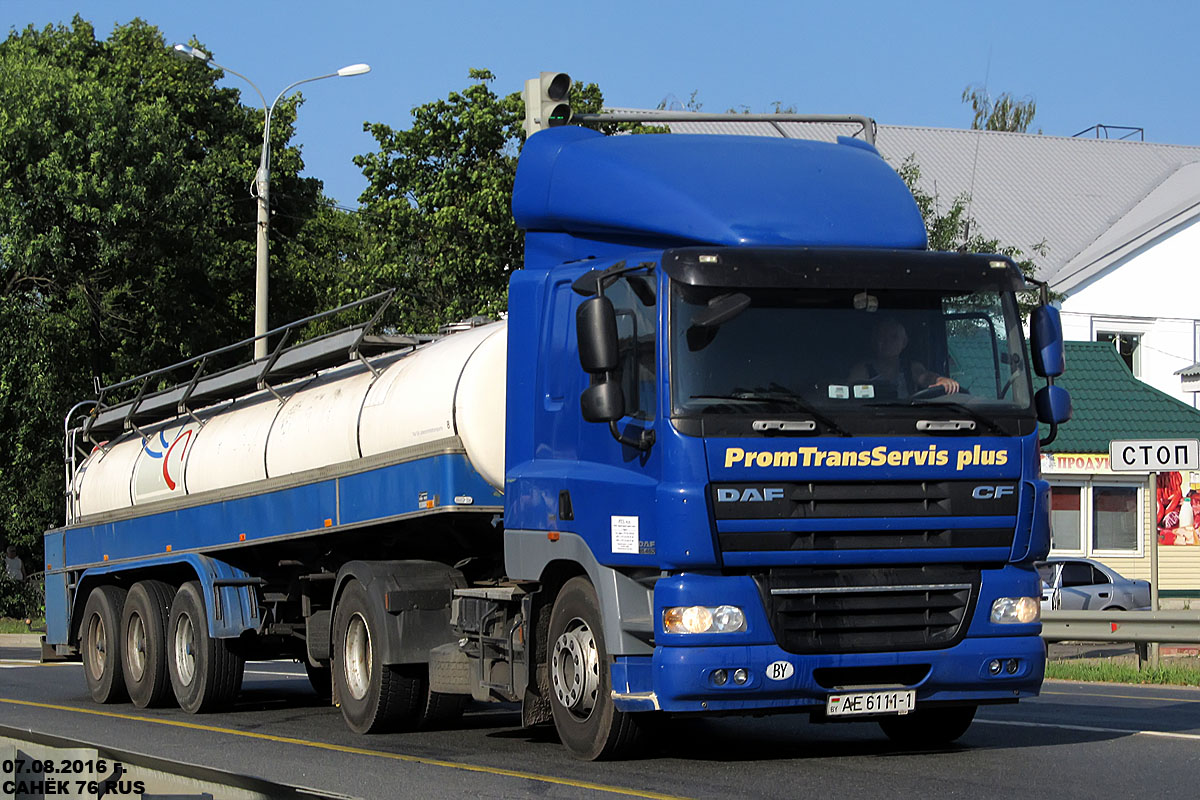 Брестская область, № АЕ 6111-1 — DAF CF85 FT