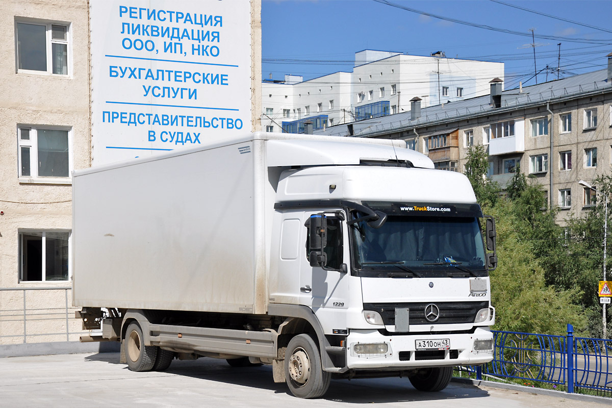 Кировская область, № А 310 ОН 43 — Mercedes-Benz Atego 1229