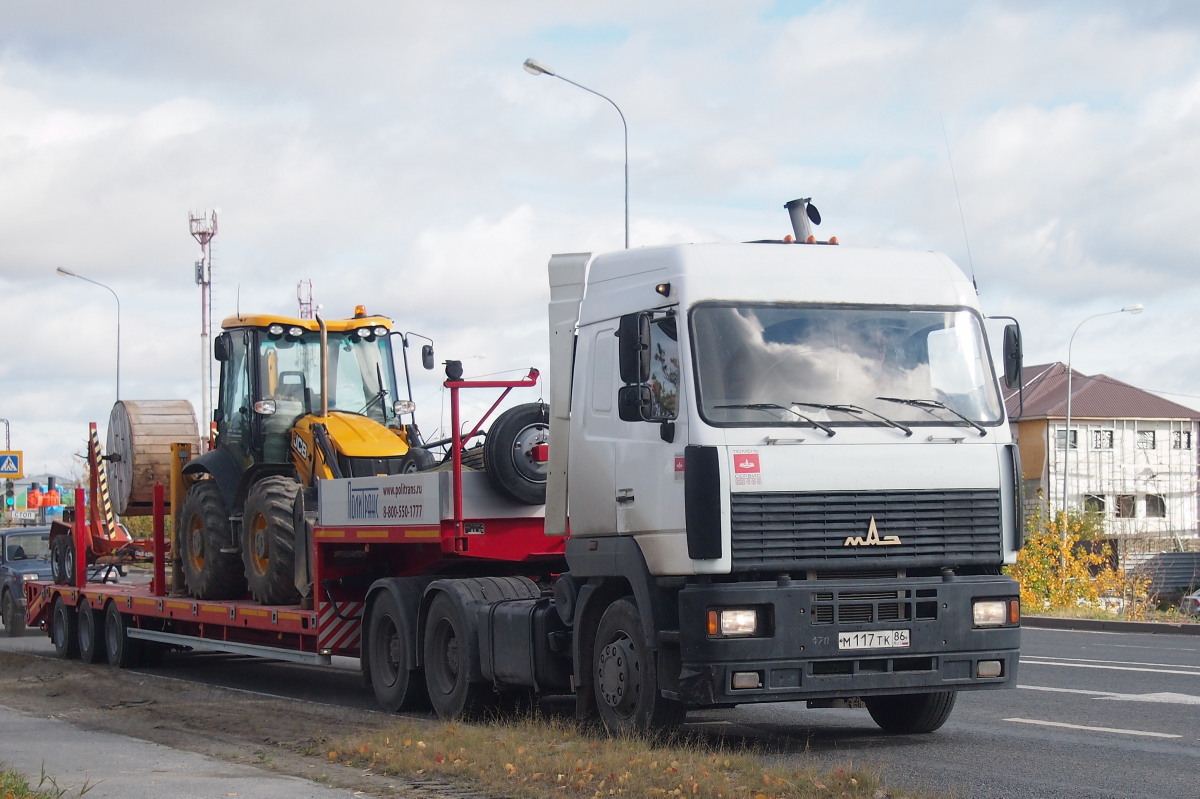 Ханты-Мансийский автоном.округ, № М 117 ТК 86 — МАЗ-6430A8