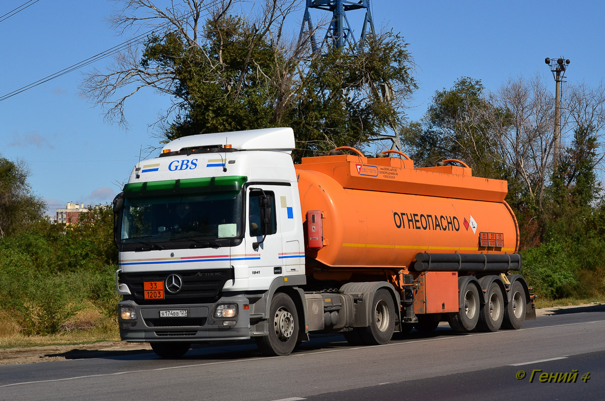 Краснодарский край, № А 174 ВВ 123 — Mercedes-Benz Actros ('2003) 1841