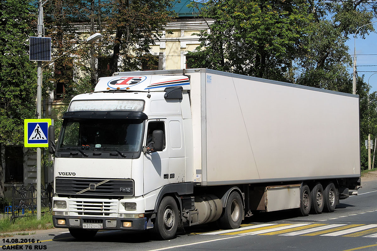 Ярославская область, № А 332 ОН 76 — Volvo ('1993) FH12.420