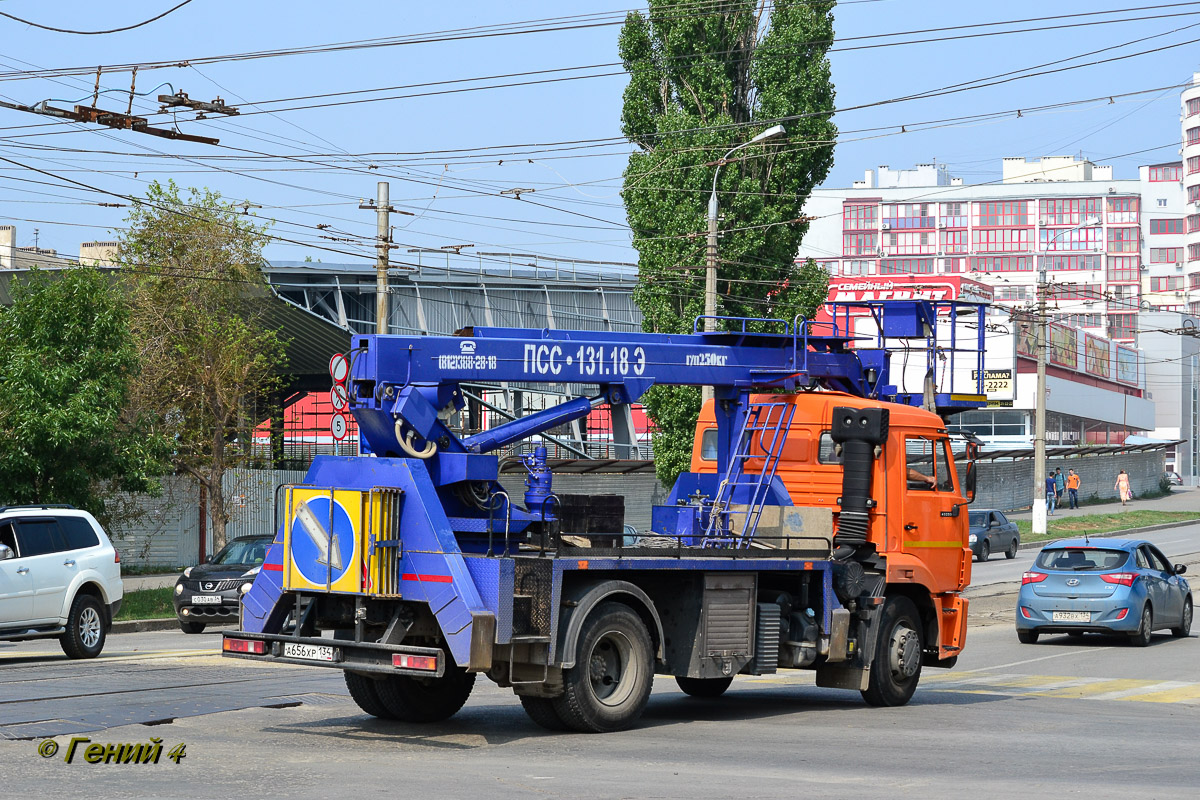 Волгоградская область, № А 656 ХР 134 — КамАЗ-43253 (общая модель)