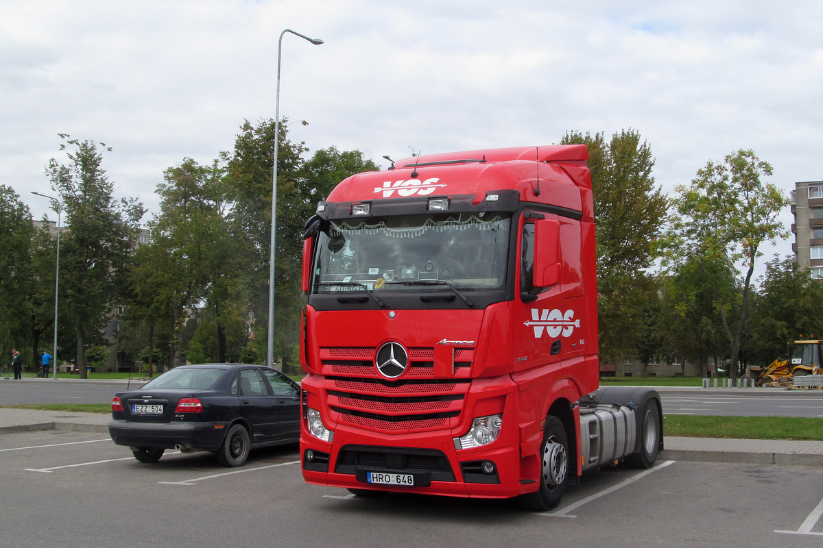 Литва, № HRO 648 — Mercedes-Benz Actros ('2011) 1842