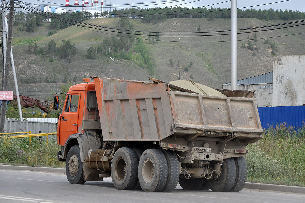 Саха (Якутия), № Т 864 КЕ 14 — КамАЗ-65115 [651150]