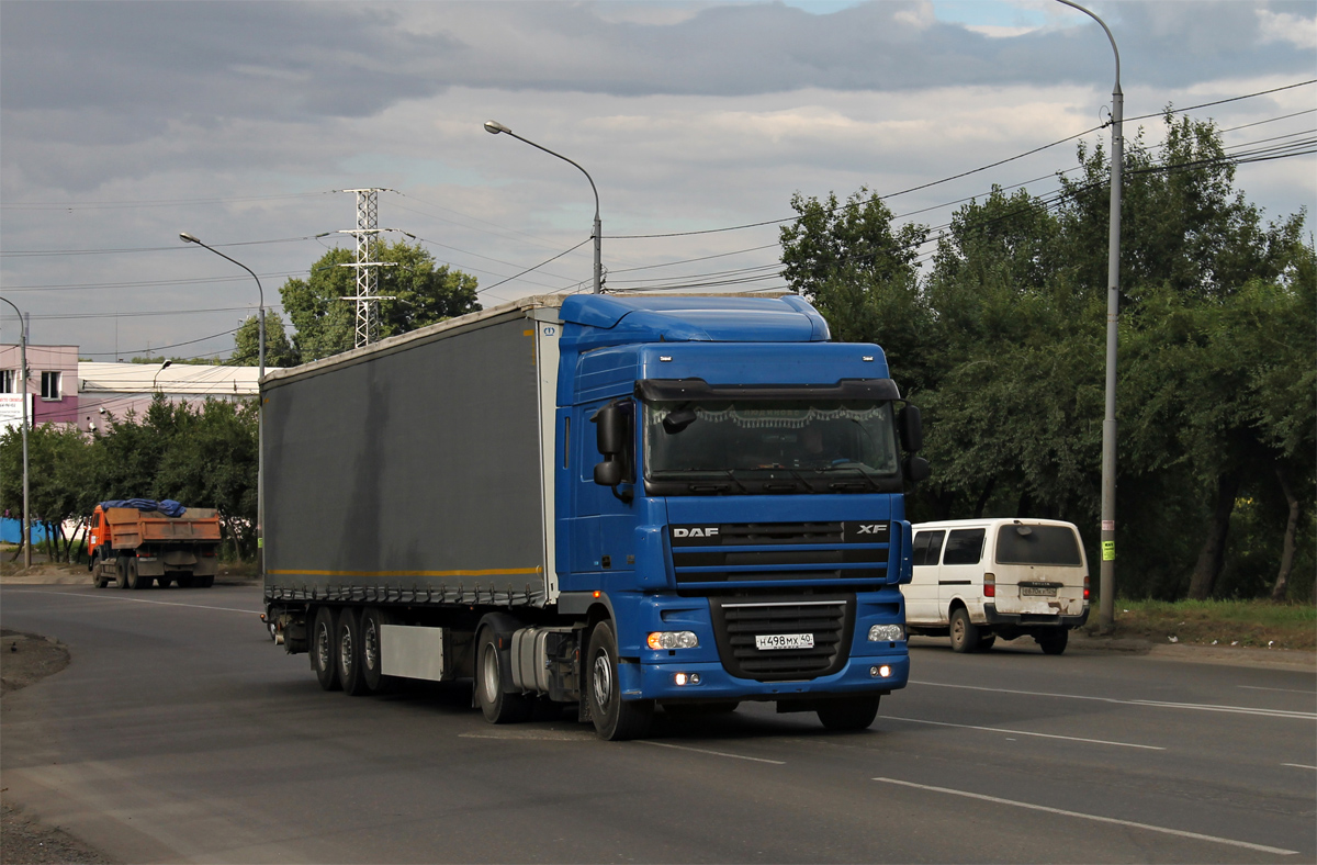 Калужская область, № Н 498 МХ 40 — DAF XF105 FT