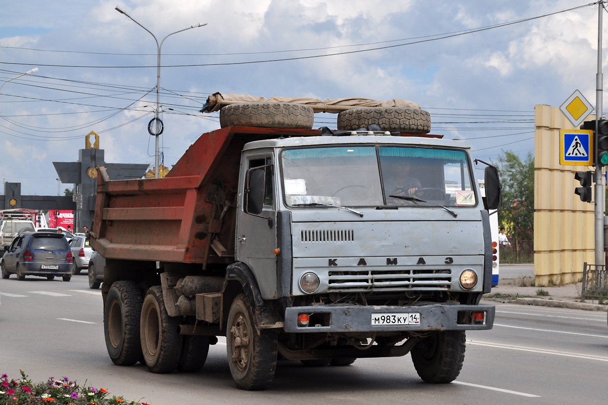 Саха (Якутия), № М 983 КУ 14 — КамАЗ-55111 [551110]